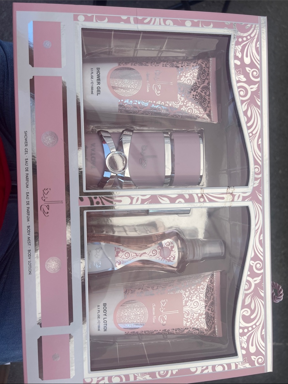 Pink Women's Fragrance & Body Care Gift Set